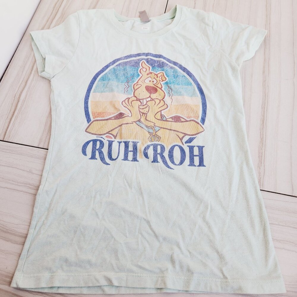 Girl's Scooby Doo "Ruh Roh" Retro T-Shirt